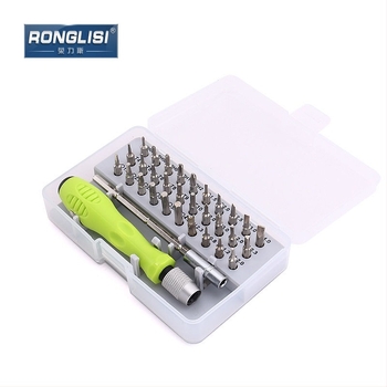 Σετ εργαλείων επισκευής ηλεκτρονικών ειδών για οικιακή χρήση, 31-σε-1, από χάλυβα άνθρακα, κατάλληλο για κινητά τηλέφωνα και υπολογιστές