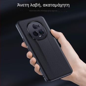 Θήκη κινητού για Glory Magic5 Pro, τεχνητό δέρμα, θερμική συμπίεση, ανθεκτική σε πτώσεις, αντιδακτυλικά αποτυπώματα