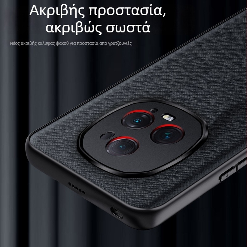 Θήκη κινητού για Glory Magic5 Pro, τεχνητό δέρμα, θερμική συμπίεση, ανθεκτική σε πτώσεις, αντιδακτυλικά αποτυπώματα