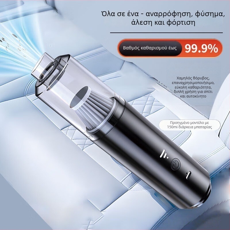 Ασύρματη χειροκίνητη ηλεκτρική σκούπα για αυτοκίνητο και σπίτι, ισχυρή αναρρόφηση 25 kPa+, μοντέλο M-2054, 36V, 100W, αντικαταστάσιμη μπαταρία, αυτονομία 0-1 ώρα