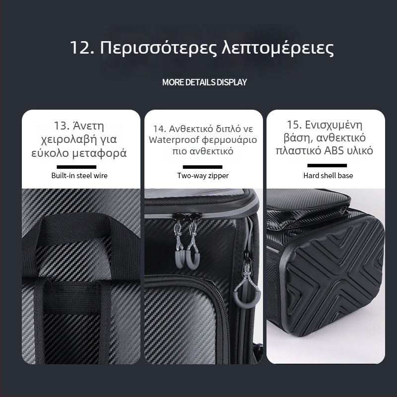 Αναδιπλόμενη καρέκλα ψαρέματος με σκληρό κέλυφος και σακίδιο μεταφοράς, μεγάλος χώρος, τσάντα κουβά, αποθήκευση, πολυλειτουργική καρέκλα ψαρέματος (Μάρκα Nothing; Υλικό Δέρμα; Αδιάβροχο Ναι; Λειτουργία: Άλλο)