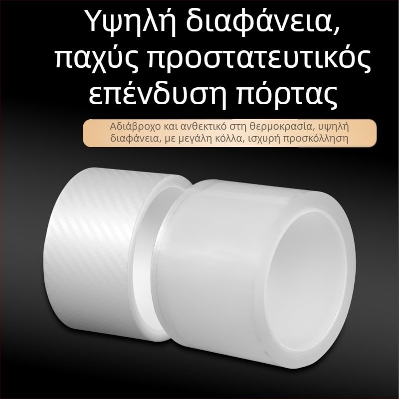 Wu Dayi PVC προστατευτικό κατωφλίου πόρτας αυτοκινήτου, λωρίδα αντίκρουσης, κατάλληλο για όλα τα μοντέλα, προσαρμόσιμο