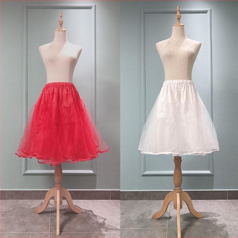 Φούστα Lolita χωρίς οστά από τη Dancing Fairy – κοντή, με μαλακό πέπλο, ενήλικες, φθινόπωρο 2019, βασικό ύφασμα 30 και δευτερεύον 20