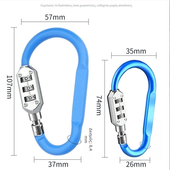 Μηχανικό συνδυαστικό κλείδωμα αποθήκης (ZH-GS1), από κράμα ψευδάργύρου, μάρκα Zhan Han-Levy; κατάλληλο για μοτοσικλέτες, ηλεκτρικά οχήματα και ποδήλατα.