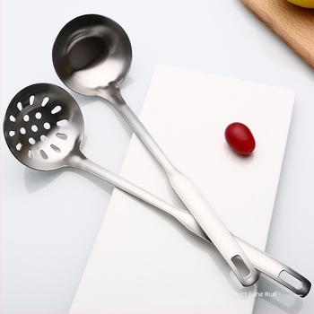 304 ανοξείδωτο ατσάλι Κουτάλι για κατσαρόλα με σουρωτήρι – αντιολισθητικό, αντικαψίματος, ματ φινίρισμα