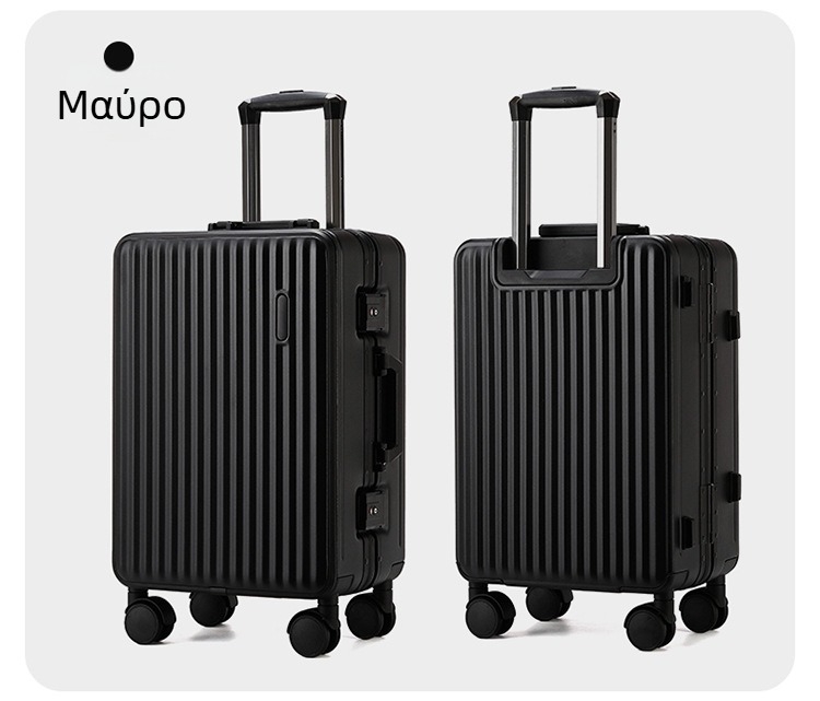 Βαλίτσα ταξιδιού με 4 περιστρεφόμενους τροχούς, TSA συνδυασμένη κλειδαριά, Υλικό PC, Αδιάβροχη, Προστασία από κλοπή