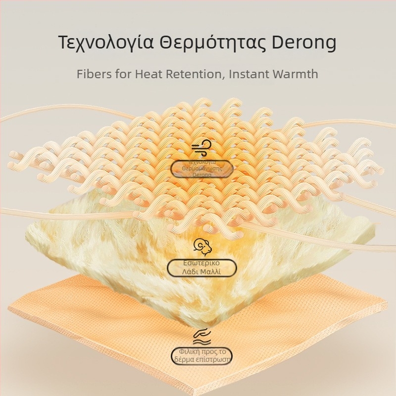 Γυναικείοι ζεστοί αντιστατικοί παντελόνες με προστασία γονάτων, υψηλή μέση, διπλό στρώμα, πάχος 251–300 g/m²