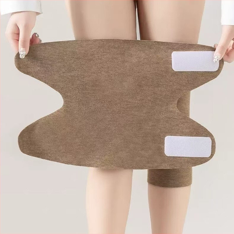 Προστατευτικά γόνατων με Velcro για ενήλικες, προστασία γονάτων και ποδιών φθινοπωρινό-χειμερινή σε κλιματιζόμενα δωμάτια, ειδικά για ηλικιωμένους