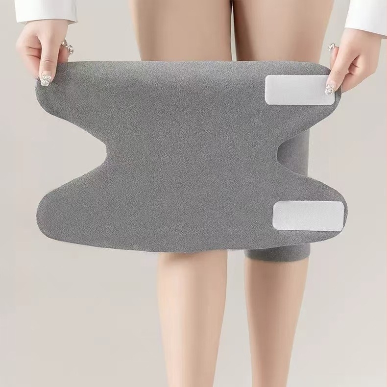 Προστατευτικά γόνατων με Velcro για ενήλικες, προστασία γονάτων και ποδιών φθινοπωρινό-χειμερινή σε κλιματιζόμενα δωμάτια, ειδικά για ηλικιωμένους