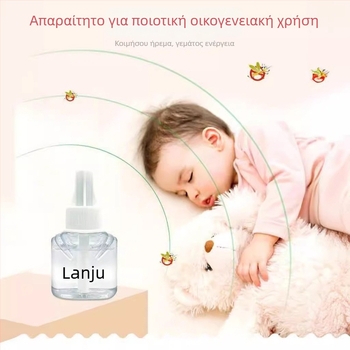 Ηλεκτρικό εντομοαπωθητικό υγρό για κουνούπια – υγρή μορφή, 33 ml, συσκευασία 72 τεμάχια, πιστοποιητικό wp20160050