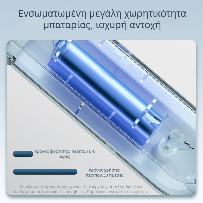 Χειροκίνητη ηλεκτρική συσκευή εξόντωσης κουνουπιών με USB φόρτιση, LED φως, ABS περίβλημα, κάλυψη 21-30㎡, μπαταρία 1001-1600 mAh, ανθεκτικό στη φλόγα