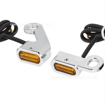 Μπροστινό σήμα Harley-Davidson Softail Fat Boy Street Fighter, 2-σε-1 Daytime Running Light, LED, κίτρινο φως