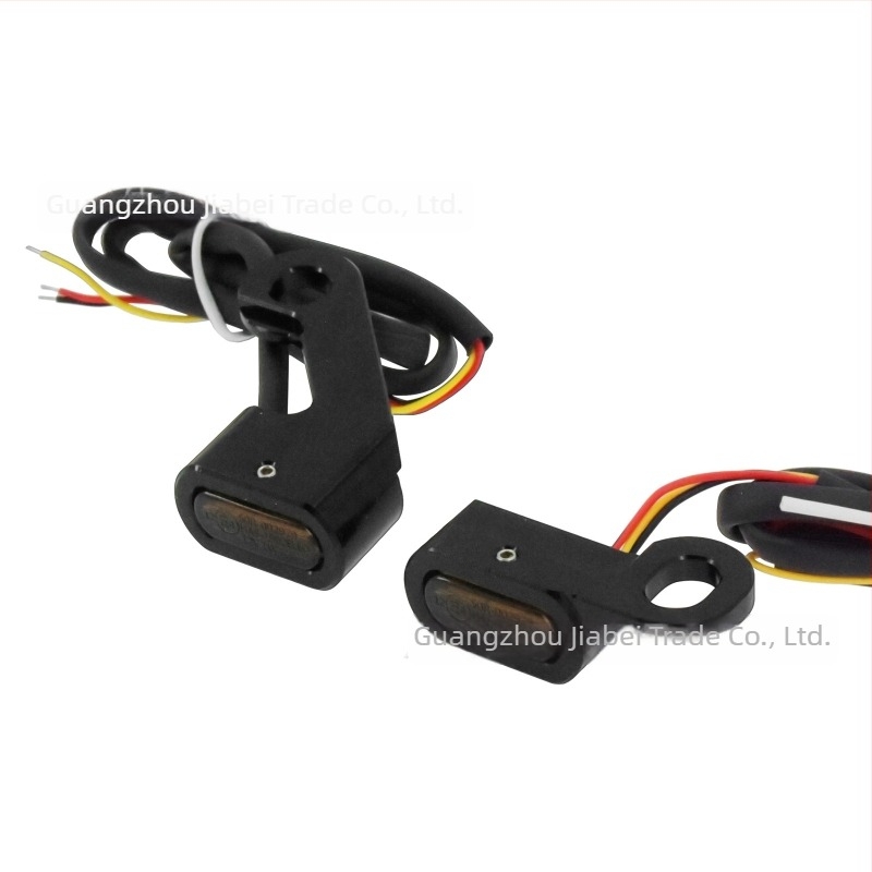 Μπροστινό σήμα Harley-Davidson Softail Fat Boy Street Fighter, 2-σε-1 Daytime Running Light, LED, κίτρινο φως