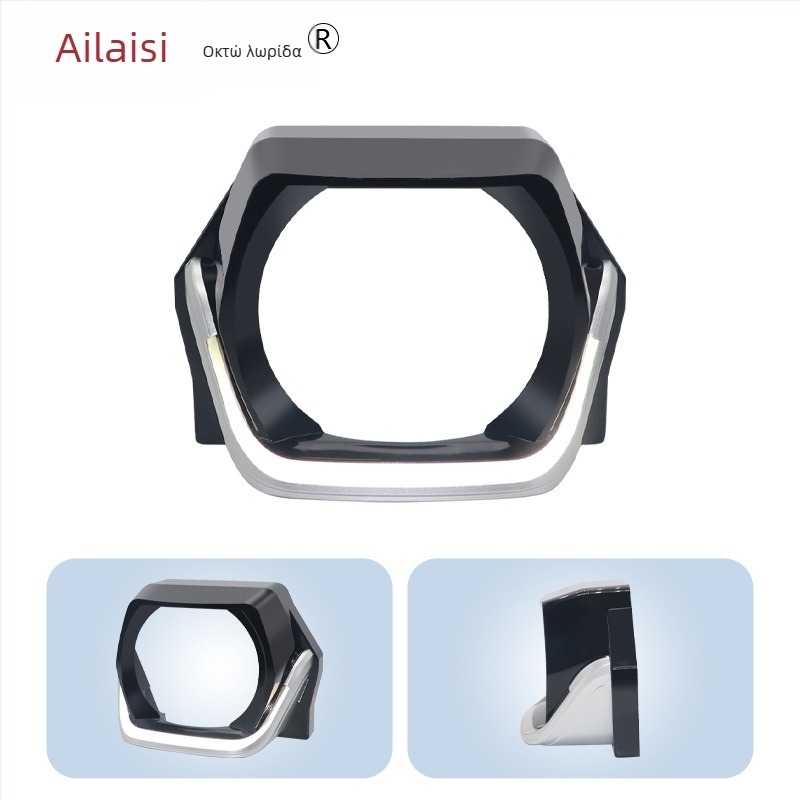 Κάλυμμα διακόσμήσης προβολέα με τετράγωνο φακό για αυτοκίνητα και μοτοσικλέτες (PVC; 3-12W; 3-12V; 2.5A; γενικού σκοπού)