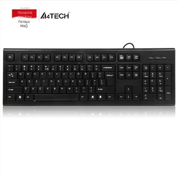 Shuangfeiyan KR-85/WK-100 ενσύρματο πληκτρολόγιο, 104 πλήκτρα, USB/PS2, αδιάβροχο