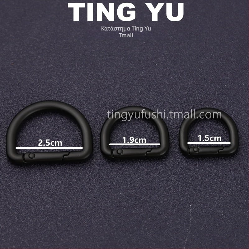 Δ-μορφής σφυρήλατη πόρπη για τσάντες – μεταλλική πόρπη με άνοιγμα, εξαρτήματα DIY για αλυσίδα τσάντας Κέλι