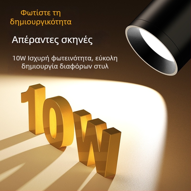 LED φως πλήρωσης Zc-m10 imaging lamp (Μοντέλο: Zc-m10; Τύπος: LED φως πλήρωσης; Θερμοκρασία χρώματος: 2700–3500K; Ισχύς: κάτω από 10W; Χειρολαβή)