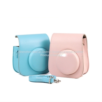 Τσάντα κάμερας Instax Mini11/Mini9/Mini8, PU δέρμα, χιαστού τύπου, αδιάβροχη, επένδυση από συνθετικό δέρμα, συμβατή με τη σειρά Instax Mini