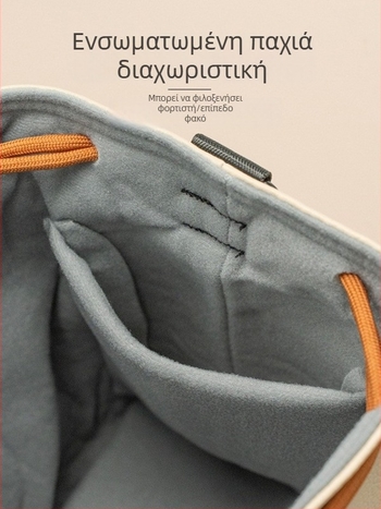 Τσάντα για κάμερα χωρίς καθρέφτη, αδιάβροχη κατασκευή PU, ώμου με επένδυση PU, κατάλληλη για ένα σώμα κάμερας