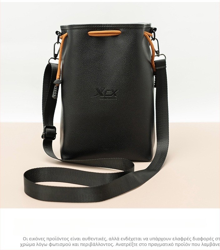 Τσάντα για κάμερα χωρίς καθρέφτη, αδιάβροχη κατασκευή PU, ώμου με επένδυση PU, κατάλληλη για ένα σώμα κάμερας