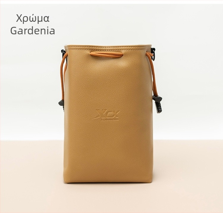 Τσάντα για κάμερα χωρίς καθρέφτη, αδιάβροχη κατασκευή PU, ώμου με επένδυση PU, κατάλληλη για ένα σώμα κάμερας