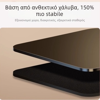 Μεταλλικό επιτραπέζιο στήριγμα για κινητό και tablet, universal, για λήψη από πάνω, με αντιδονισμό