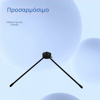 Επιτραπέζια βάση για κάμερα και smartphone, τρίποδο με βίδα 1/4 ίντσας, μεταλλική κεφαλή παν-tilt