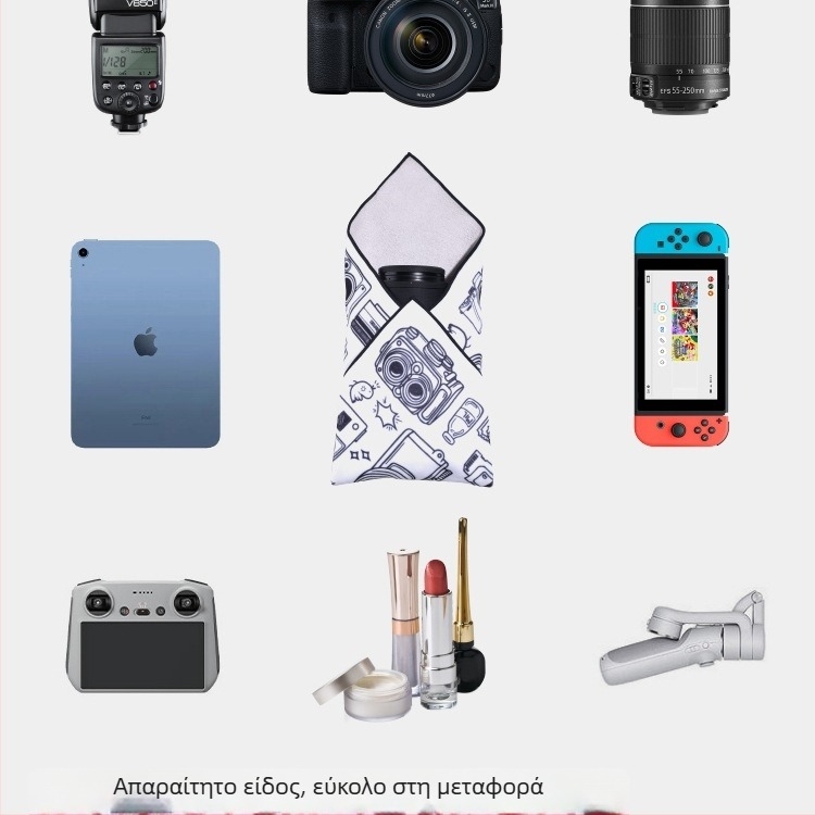 Τσάντα κάμερας για μηχανές χωρίς καθρέφτη; στυλ: τσάντα χειρός, αστικός μινιμαλισμός; Άνοιξη 2025; κυρτός ιμάντας ώμου