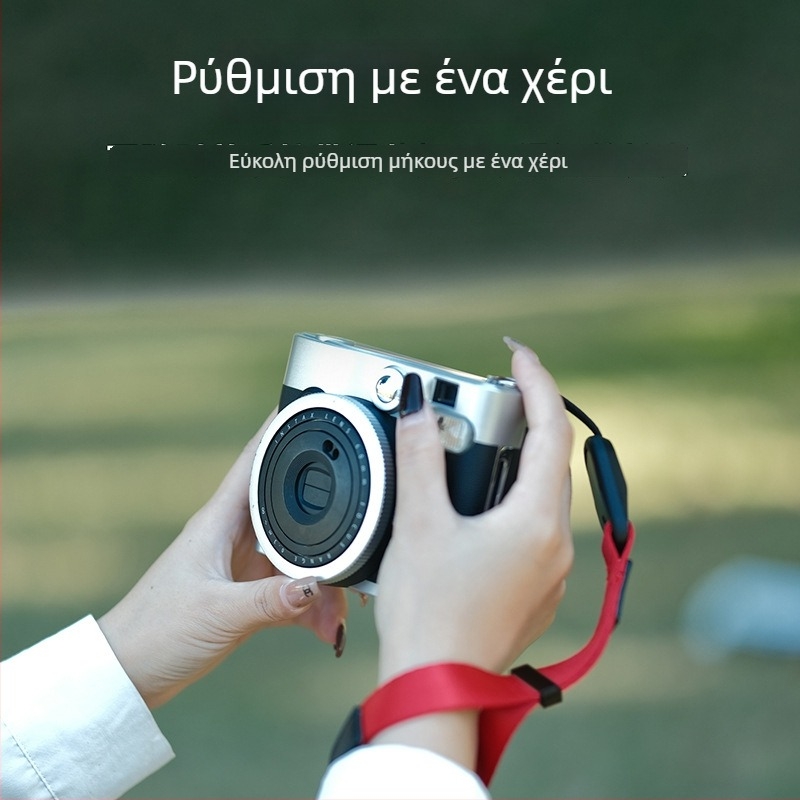 Ζώνη για κάμερα mirrorless – για τον καρπό και τον λαιμό, αντιολισθητική, μείωση πίεσης, κατά της απώλειας, συνθετικό νάιλον, μοντέλο 20220805-5, για διάφορες κάμερες