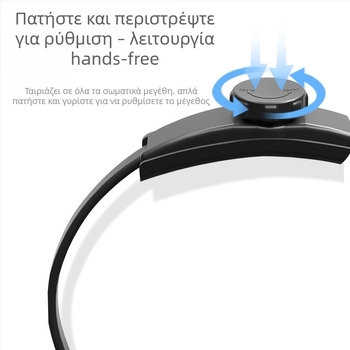 Κολάρο στήριξης για κάμερα δράσης και κινητό τηλέφωνο – ABS, σετ περιλαμβάνει κολάρο, κλιπ τηλεφώνου, ιμάντας, βίδα