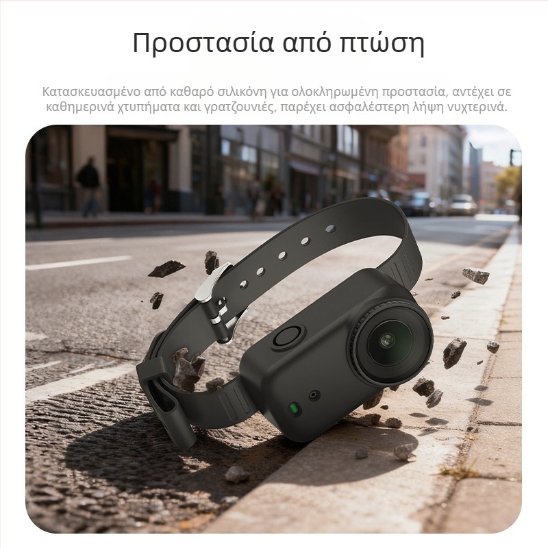 Κάλυμμα προστασίας από σιλικόνη για το DJI Osmo Nano – πολυλειτουργικός ιμάντας καρπού και ιμάντας πλάτης για κάμερα δράσης