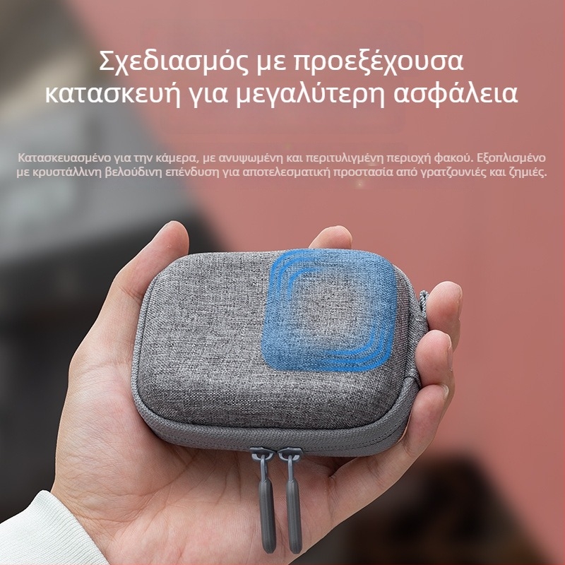 Τσάντα αποθήκευσης Action6 Mini – Eav υλικό, προστασία από πτώσεις, συμπαγής σχεδιασμός σώματος, δυνατότητα εκτύπωσης λογότυπου