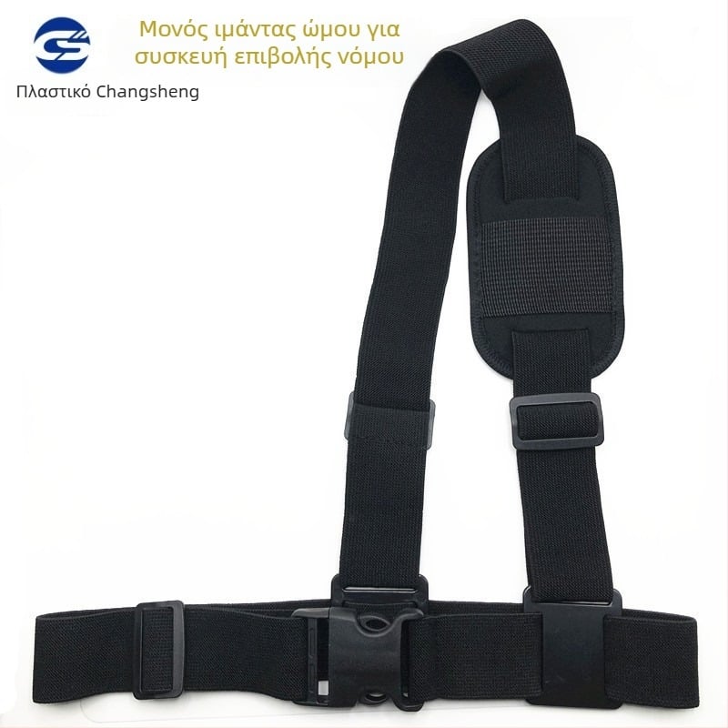 GoPro ζώνη-στήριγμα ώμου για προβολή από πρώτο πρόσωπο — ABS, εκτυπωμένο λογότυπο, εγκατάσταση σε ένα κομμάτι, Γενικό μοντέλο
