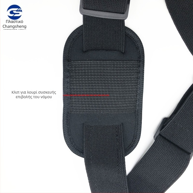 GoPro ζώνη-στήριγμα ώμου για προβολή από πρώτο πρόσωπο — ABS, εκτυπωμένο λογότυπο, εγκατάσταση σε ένα κομμάτι, Γενικό μοντέλο