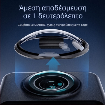 Startrc Προστάτης φακού Osmo 360 για πανοραμική κάμερα, υλικό PC/γυαλί επιλογής