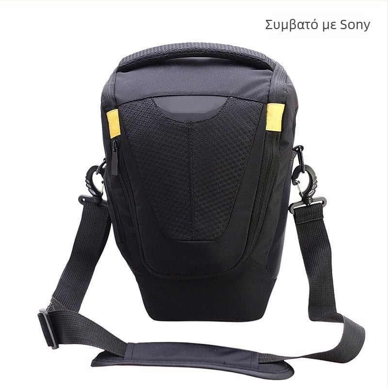 Τσάντα DSLR για φωτογραφική μηχανή – Μεγαλύτερη τριγωνική τσάντα για τηλεφακούς 70-200/100-400, ναϊλον, συμβατή με Nikon, Canon και Sony