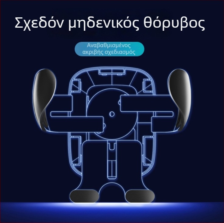 PESTON Υποστήριξη αυτοκινήτου – Cartoon Expression Car Outlet Bracket, Πλαστικό, Στυλ Καρτούν, Γενική Συμβατότητα