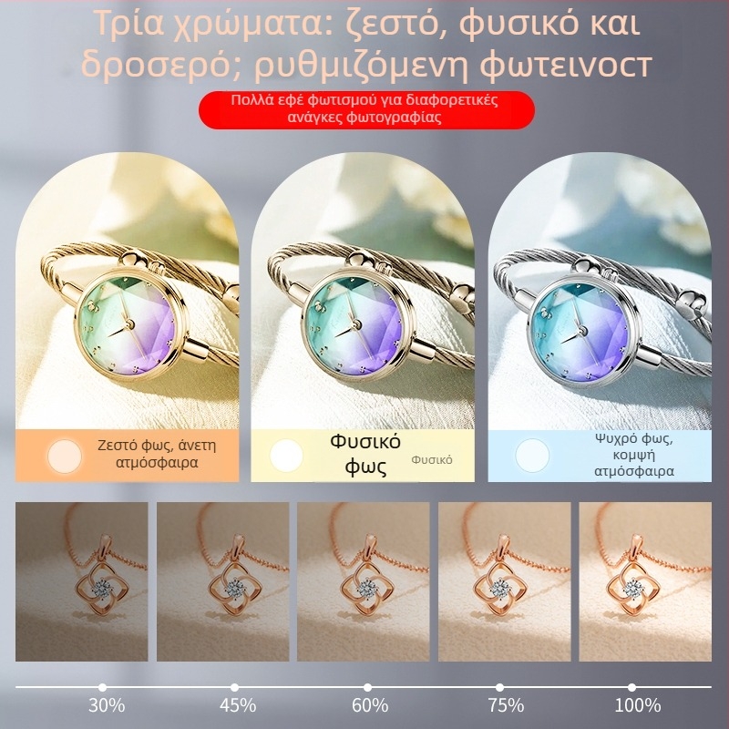 LED Στούντιο Κουτί Φωτισμού για Φωτογράφιση Κοσμημάτων