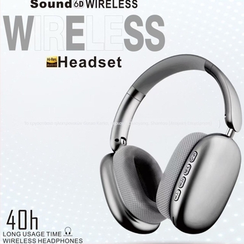 QC-589 Ασύρματα Over‑Ear Ακουστικά Bluetooth 5.3 (10 m εμβέλεια, PC+ABS, 0–4 ώρες μπαταρία)