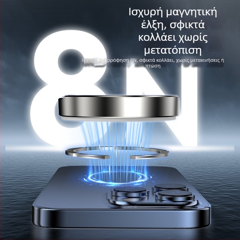 Qi2 Ασύρματο φορτιστή με βάση για κινητό – 15W μαγνητική γρήγορη φόρτιση, κράμα αλουμινίου, QC3.0, για Q20