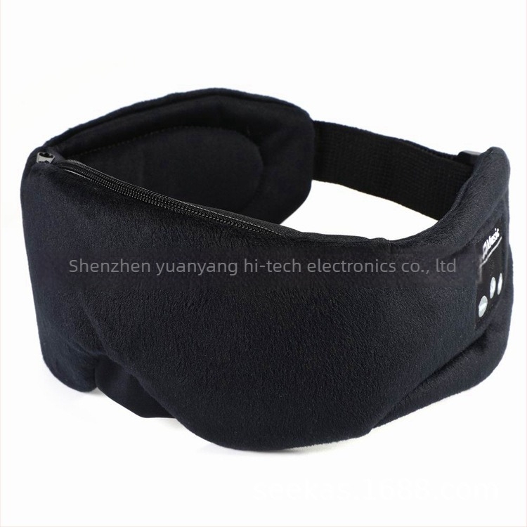 Bluetooth μάσκα ύπνου με μουσική — BT 5.0, εμβέλεια 20 m, αυτονομία >8 h, στερεο