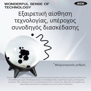 Cute degree Μοντέρνο μινιμαλιστικό κυκλικό επιτραπέζιο φωτιστικό με ακρυλικό κάλυμμα, USB 5V, διακόπτης κουμπιού