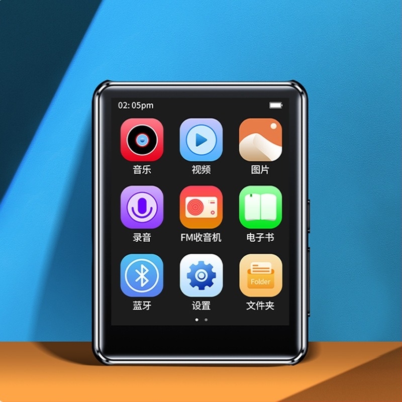 A8 MP3/MP4 player με οθόνη αφής, υποστήριξη TF κάρτας, USB 2.0, θύρα ακουστικών 3,5 mm, MP3/WMA/WAV/OGG/FLAC