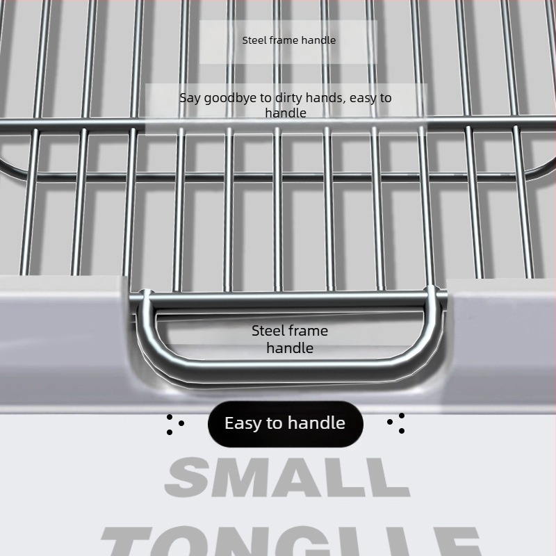 Μεταλλική τουαλέτα σκύλων με μεταλλικό σκελετό, επίπεδη βάση και σχέδιο κατά των πιτσιλισμάτων ούρων