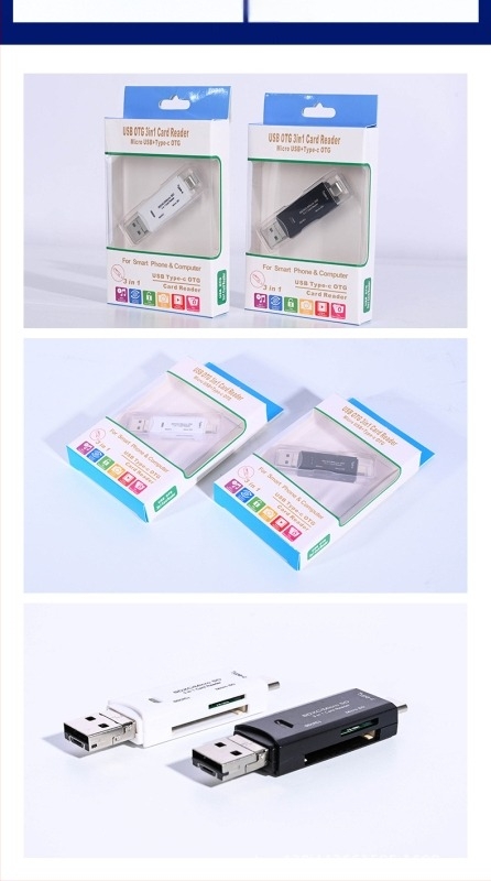 HX-519 Αναγνώστης Καρτών USB-C και USB 3.0 για SD/TF/MicroSD