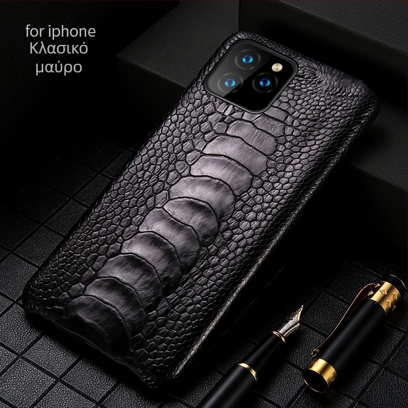 Θήκη iPhone από γνήσιο δέρμα, χειροποίητη, πίσω κάλυμμα, στιλ ελαφριάς πολυτέλειας, με δυνατότητα προσαρμογής, συμβατή με Apple iPhone