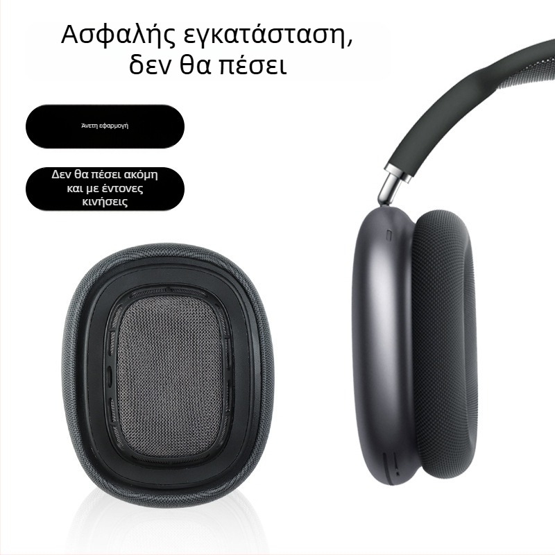 AirPods Max μαξιλαράκια αυτιών με δερμάτινο κάλυμμα και επένδυση από σπόγγο — προσαρμόζεται ανά δείγμα