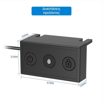 ZW01 USB Windows Hello δακτυλικό αναγνωριστικό – για υπολογιστές Windows 10/11, ξεκλειδώνει κατά την εκκίνηση και στην οθόνη σύνδεσης
