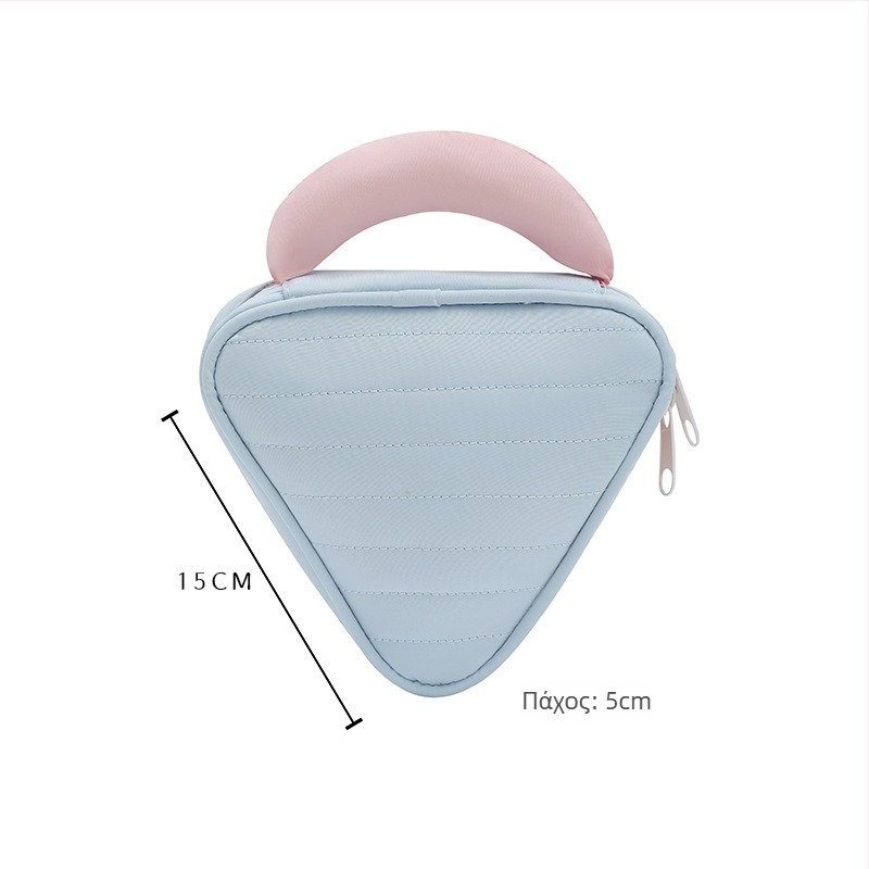 Φορητή τσάντα αποθήκευσης/καλλυντικών — μινιμαλιστικό και πολυτελές στυλ, πολυεστέρας, φερμουάρ, πολυλειτουργική, για οικιακή αποθήκευση