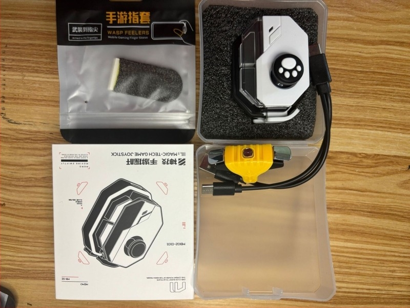 MB02 Ασύρματο χειριστήριο παιχνιδιών για smartphones, Διασύνδεση Type-C, Ανάδραση ισχύος, Αισθητηριακή ανάδραση